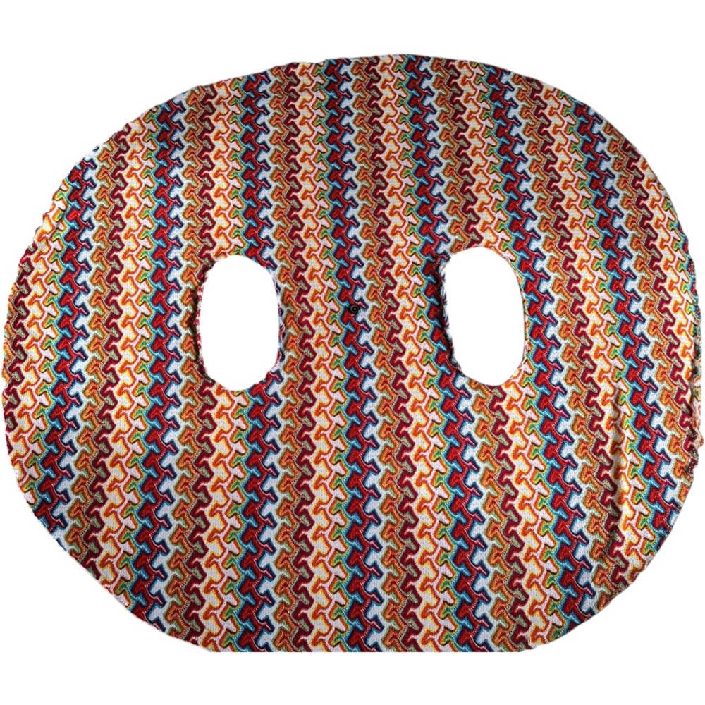 Colorful Patterned Women's Cardigan - Picture 4 of 5